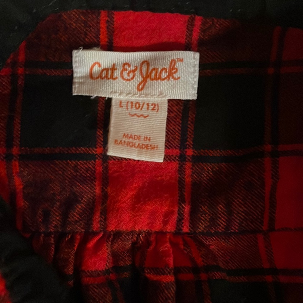 Target x Cat & Jack, flannel, kids